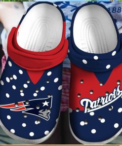 New England Patriots NFL Football Fandom Crafted Into crocs