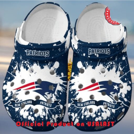 New England Patriots NFL New For This Season Trending Crocs Clogs Shoes