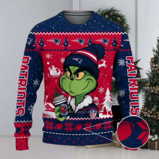 New England Patriots NNHP0022 Ugly Sweater