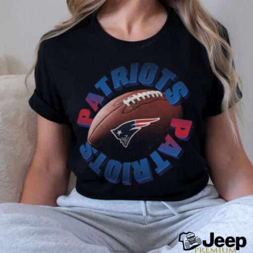 New England Patriots Spiral Heavyweight T Shirt