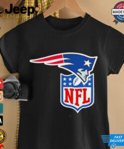 New England Patriots X NFL logo shirt