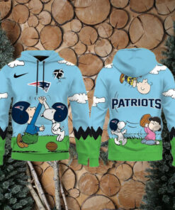 New England Patriots X Snoopy Peanuts 75th Anniversary Hoodie