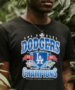 New Era Los Angeles Dodgers Championship Mens Short Sleeve Shirt