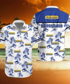 New Holland Car 3D Hawaiian Shirt Tree Summer Holidays For Men Women Fans