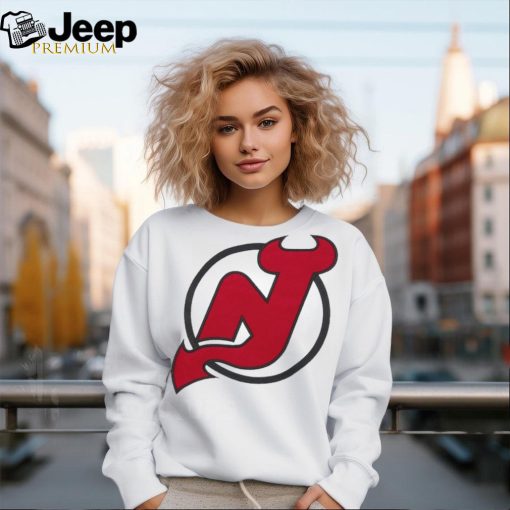 New Jersey Devils Mitchell & Ness Legendary Slub Vintage Raglan Long Sleeve T Shirt