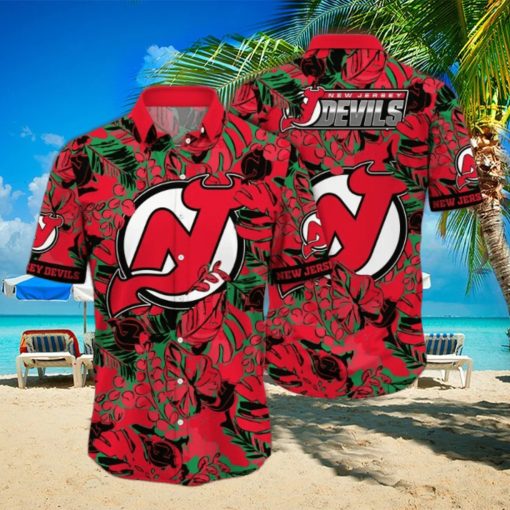 New Jersey Devils NHL Hawaiian Shirt