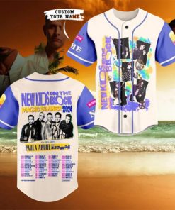 New Kids On The Block 2024 Magic Summer Tour Baseball Jersey