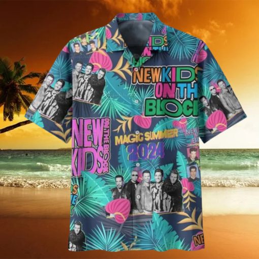 New Kids On The Block Band Summer Hawaiian Shirt