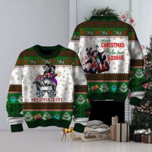 New Kids On The Block Merry Christmas To All Our Blockheads Christmas Sweater Chirstmas Gifts 2024 Xmas For Family And Friends Ugly Sweater