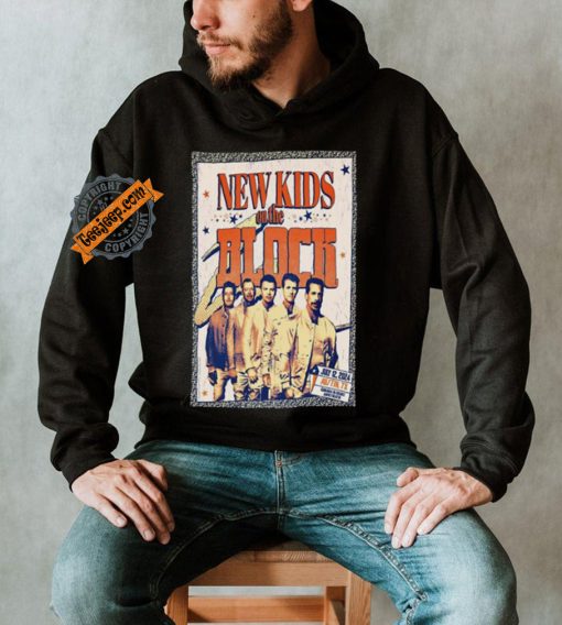 New Kids On The Block Tour In Austin TX On July 12 2024 Poster shirt