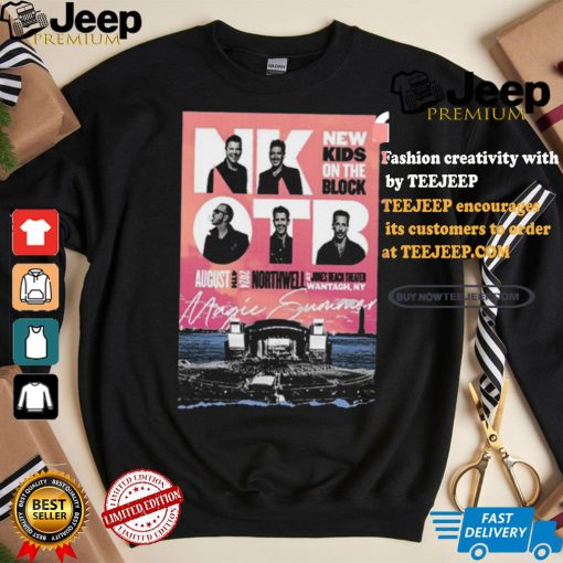 New Kids On The Block Tour In Wantagh NY On Aug 4 2024 Poster Shirt