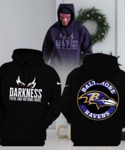 New Limited Edition Baltimore Ravens Darkness 3d Hoodie