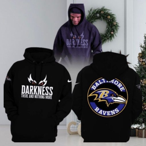 New Limited Edition Baltimore Ravens Darkness 3d Hoodie