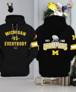 New Michigan Wolverines Vs Everybody Hoodie Football Champions