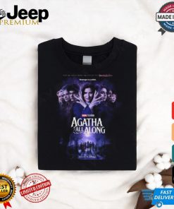 New Official Agatha All Along Poster Releasing On Disney+ On September 18 Vintage T Shirt