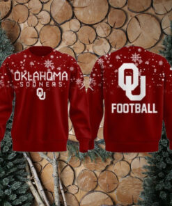 New Oklahoma Sooners Football Gift For Fan Christmas 2024 Limited Red Sweater