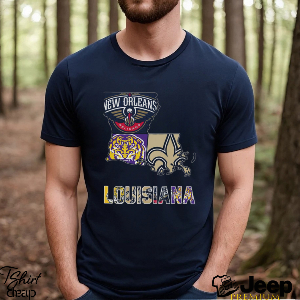 New Orleans Pelicans Lsu Tigers New Orleans Saints Proud Of Louisiana T ...