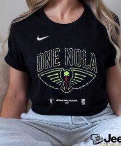 New Orleans Pelicans Nike One Nola 2024 NBA Playoffs Shirt