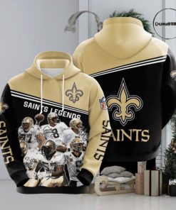 New Orleans Saints 3d 347o2 Limited Edition 3d Hoodie