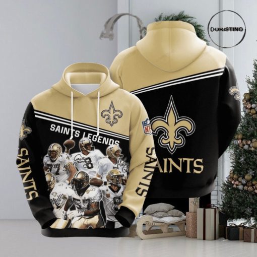 New Orleans Saints 3d 347o2 Limited Edition 3d Hoodie