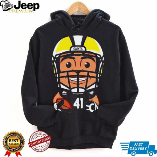 New Orleans Saints Alvin Kamara Chibi Football shirt