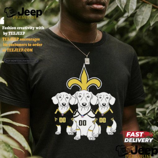 New Orleans Saints Dachshund Dogs shirt