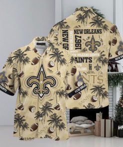 New Orleans Saints NFL Beach Hawaiian Shirt For Fans Gift New Shirt Holiday