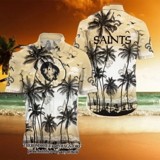 New Orleans Saints Summer Aloha Hawaiian Shirt