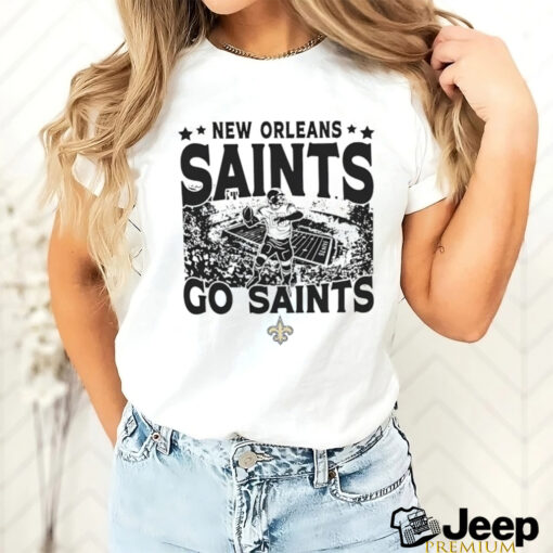 New Orleans Saints go Saints logo shirt