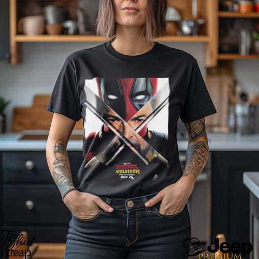 New Poster Deadpool and Wolverine Hughkatana Matata Theaters On July 26 2024 T Shirt