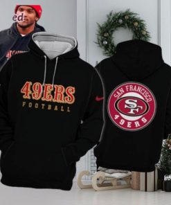 New San Francisco 49ers All Over Printed Clothes 3d Hoodie