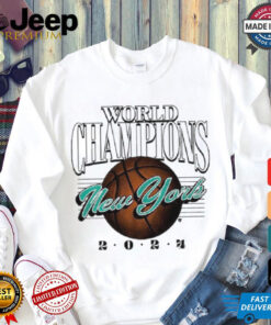 New York Basketball World Champions 2024 Shirt