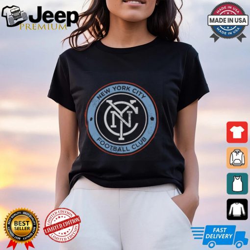 New York City FC Vintage Primary Logo Shirt