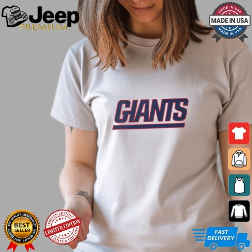 New York Giants 1976 Retro Logo T Shirt