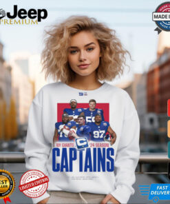 New York Giants 2024 Season Team Captains Shirt