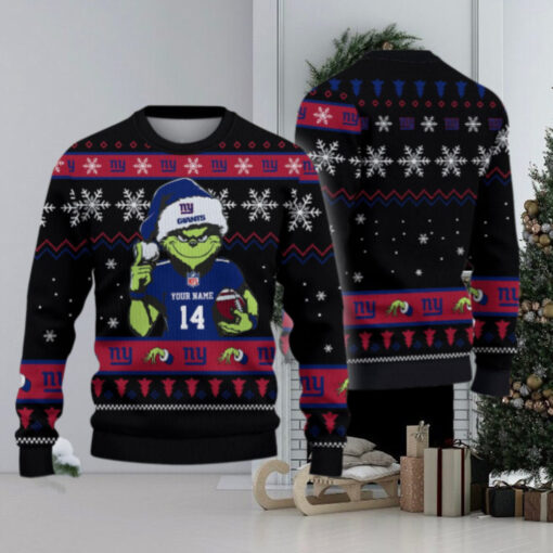 New York Giants Custom Chrismas Ugly Sweater