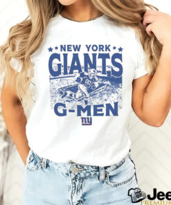 New York Giants G Men logo shirt