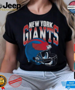 New York Giants Gradient Helmet shirt