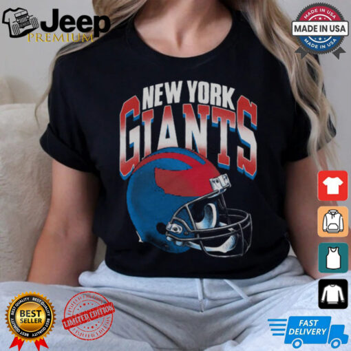 New York Giants Gradient Helmet shirt