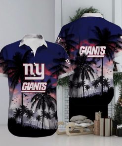 New York Giants Hawaiian Shirt, Hawaiian Shirt Aloha Beach Shirt