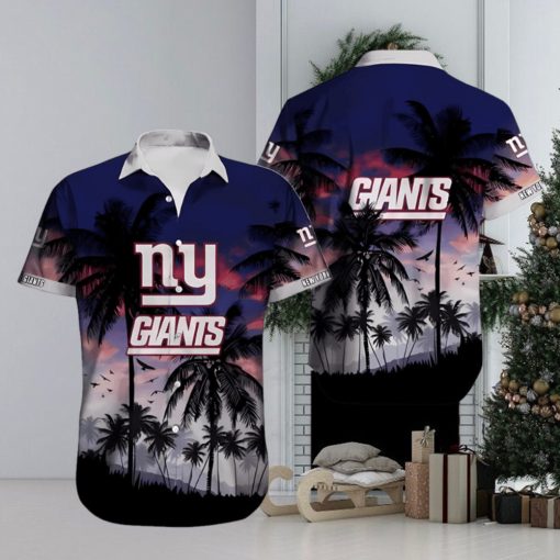 New York Giants Hawaiian Shirt, Hawaiian Shirt Aloha Beach Shirt