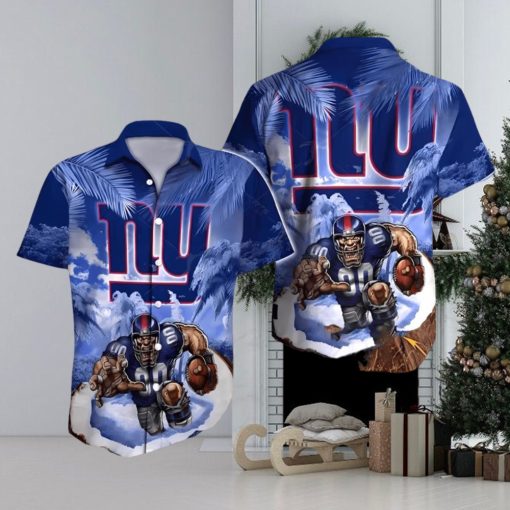 New York Giants Hawaiian Shirt NFL Football Hawaiian Shirt