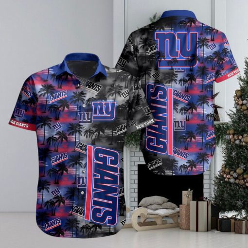 New York Giants Hawaiian Shirts Flower Gift For Summer 2024