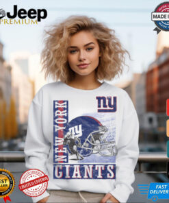 New York Giants Helmet Dash T Shirt