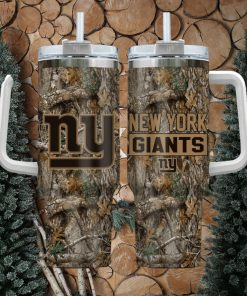 New York Giants NFL Hunting Tumbler Stanley Tumbler 40oz