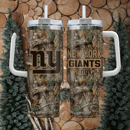 New York Giants NFL Hunting Tumbler Stanley Tumbler 40oz