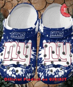 New York Giants NFL New For This Season Trending Crocs Clogs Shoes