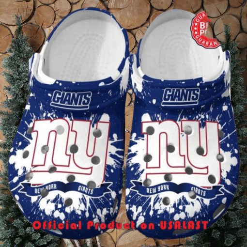 New York Giants NFL New For This Season Trending Crocs Clogs Shoes