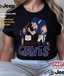 New York Giants NFL x Homage x Beavis and Butt Head Unisex Tri Blend T Shirt