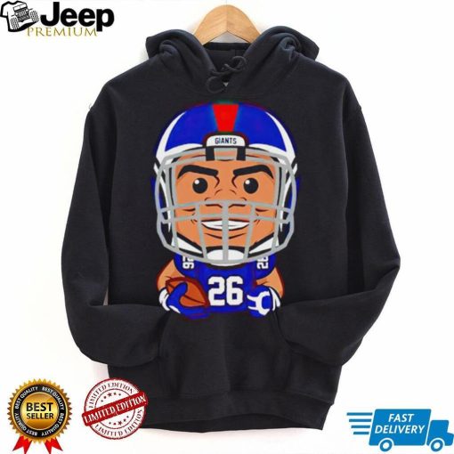 New York Giants Saquon Barkley Chibi Football shirt